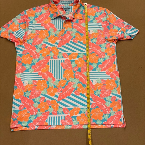 Chubbies The Inspiration Performance Short Sleeve Golf Polo Size Large - Picture 6 of 11